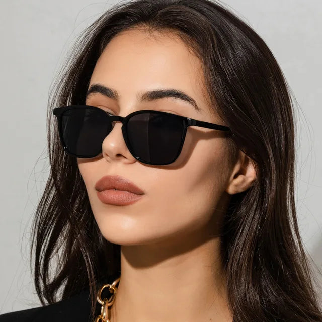 W&W Mode | Weinlese Quadratische Damen Sonnenbrille