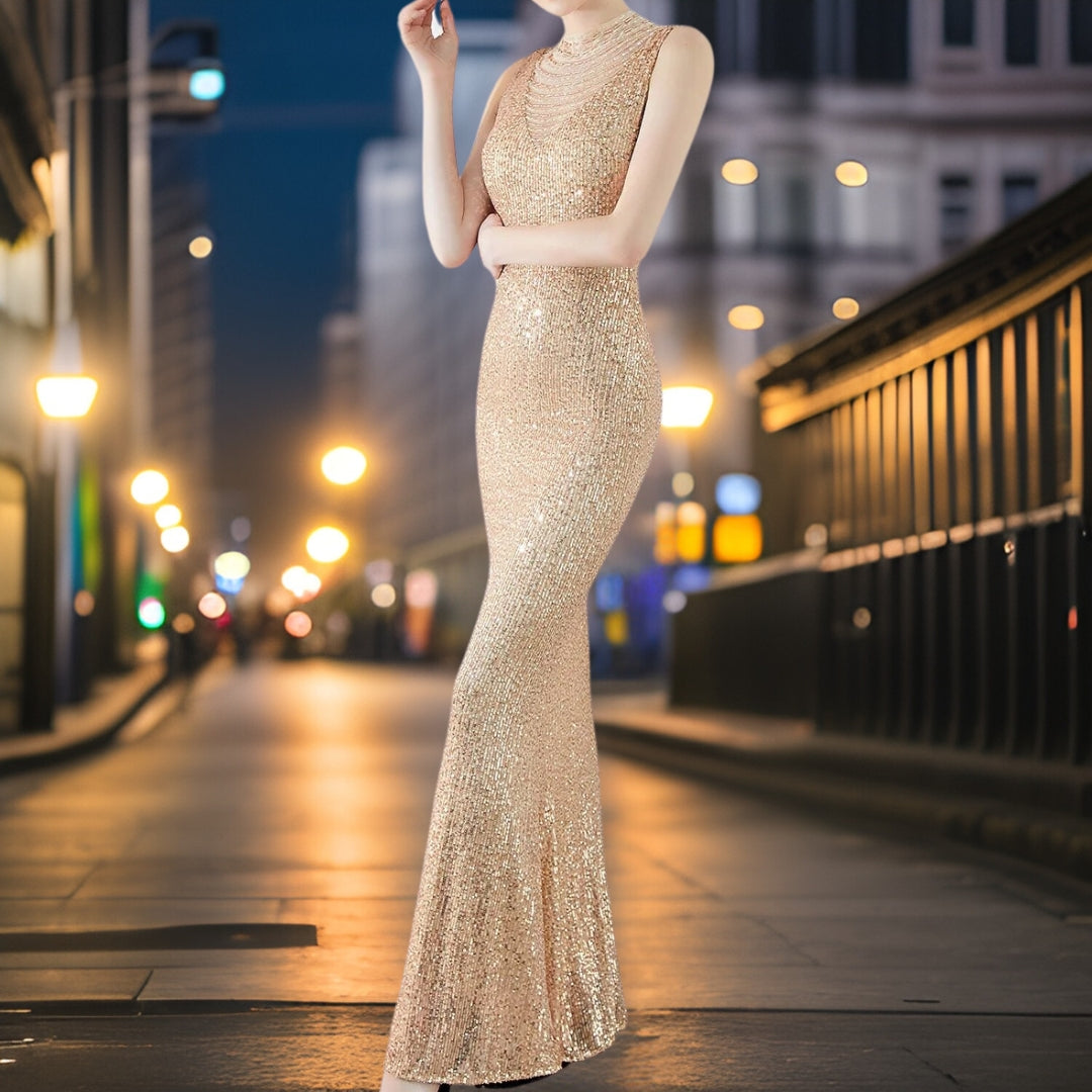 W&W Mode - Luxus-Abendkleid
