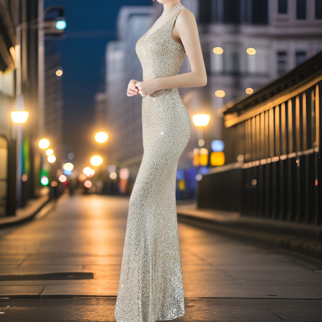 W&W Mode - Luxus-Abendkleid
