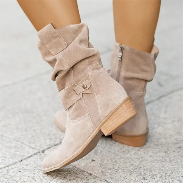 W&W Mode | Niedrig geschnittene Stiefel für Damen mit Stil und Komfort