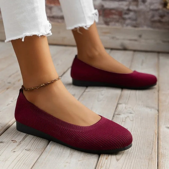 W&W Mode | flache Schuhe mit stilvollem Design Für Frauen