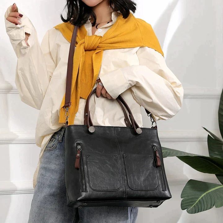 W&W Mode Tote - Altmodische Umhängetasche
