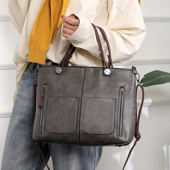 W&W Mode Tote - Altmodische Umhängetasche