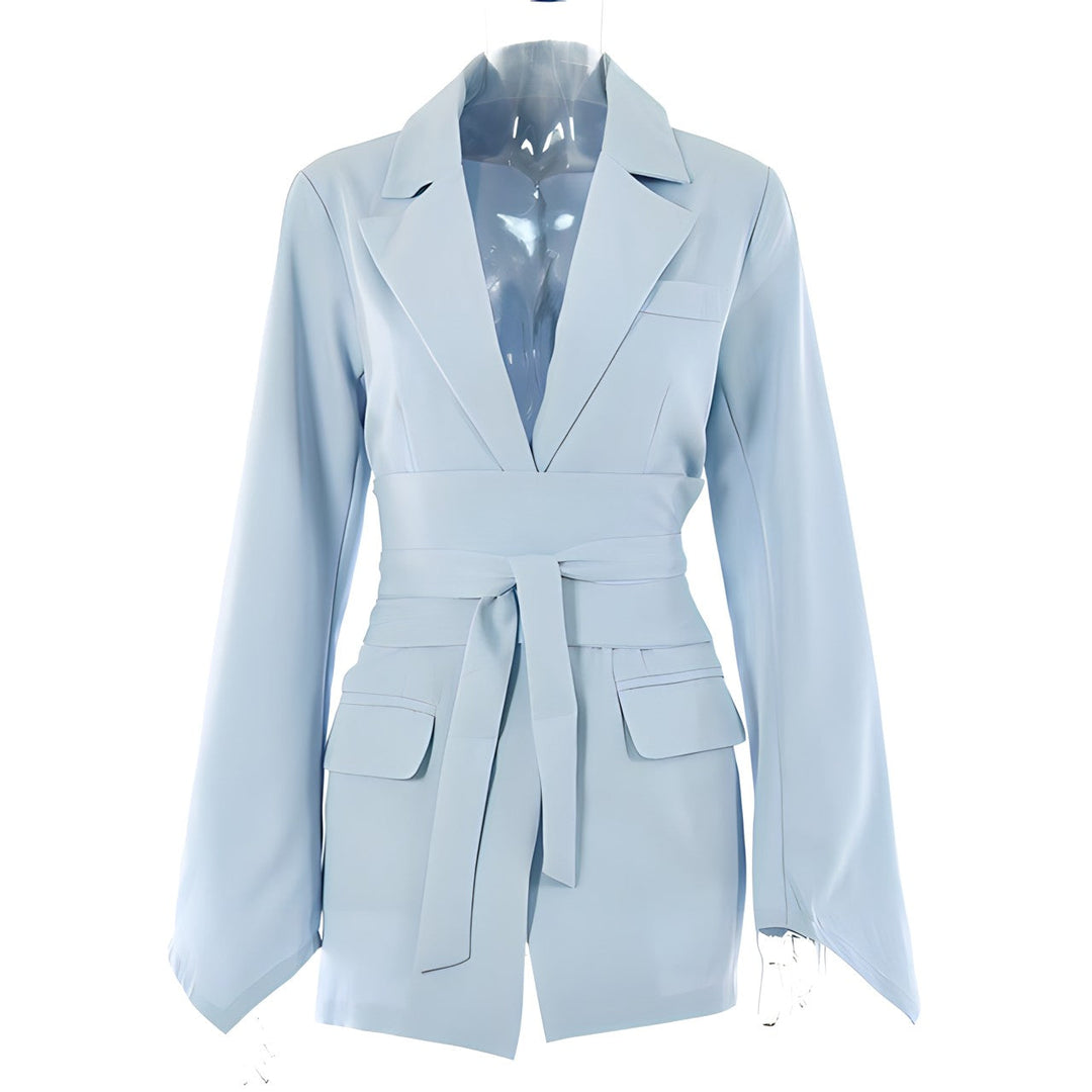 W&W Mode - Eleganter Blazer mit Gürtel