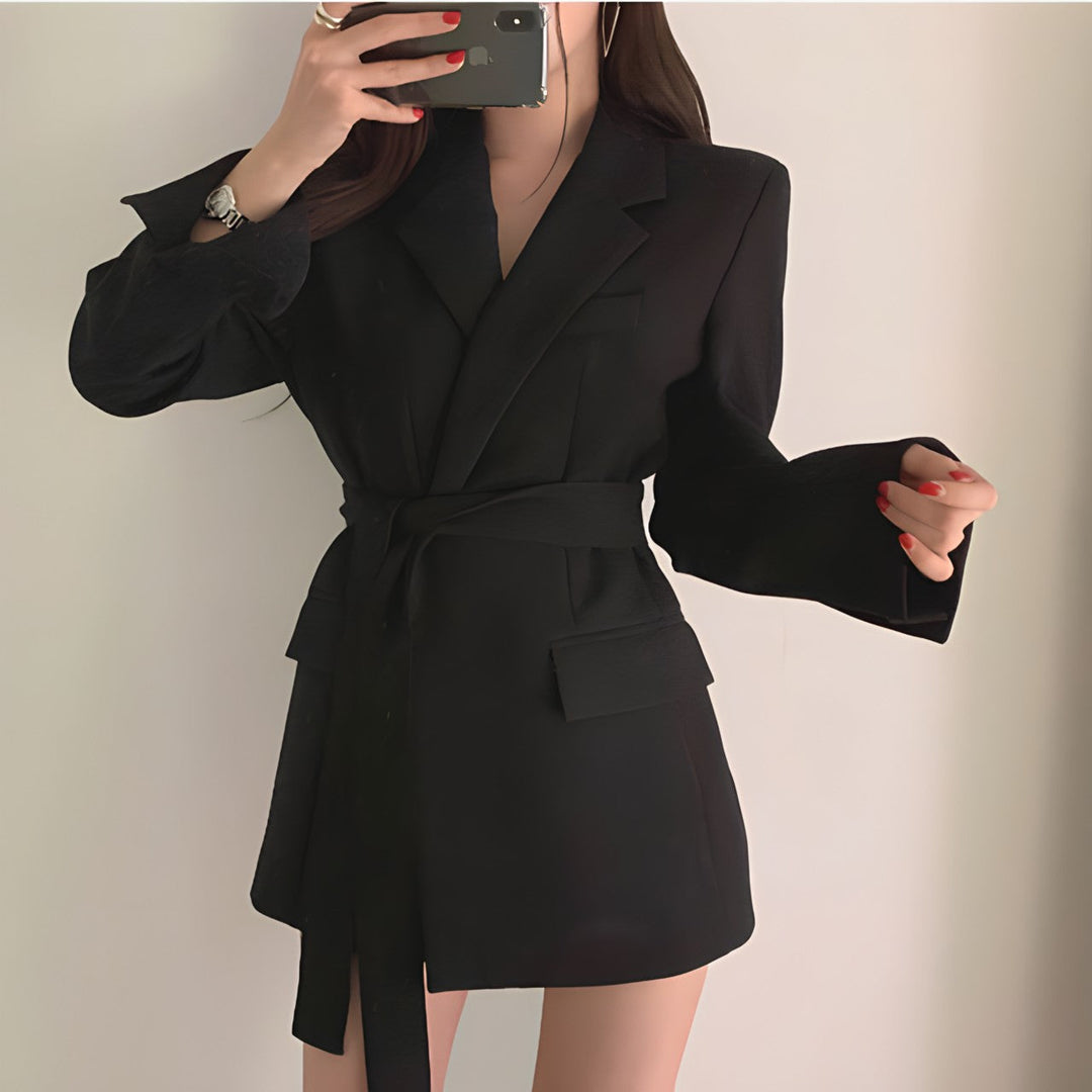 W&W Mode - Eleganter Blazer mit Gürtel