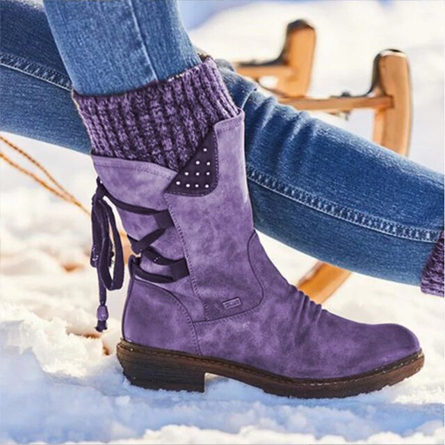 W&W Mode - Halbhohe Stiefel für Damen