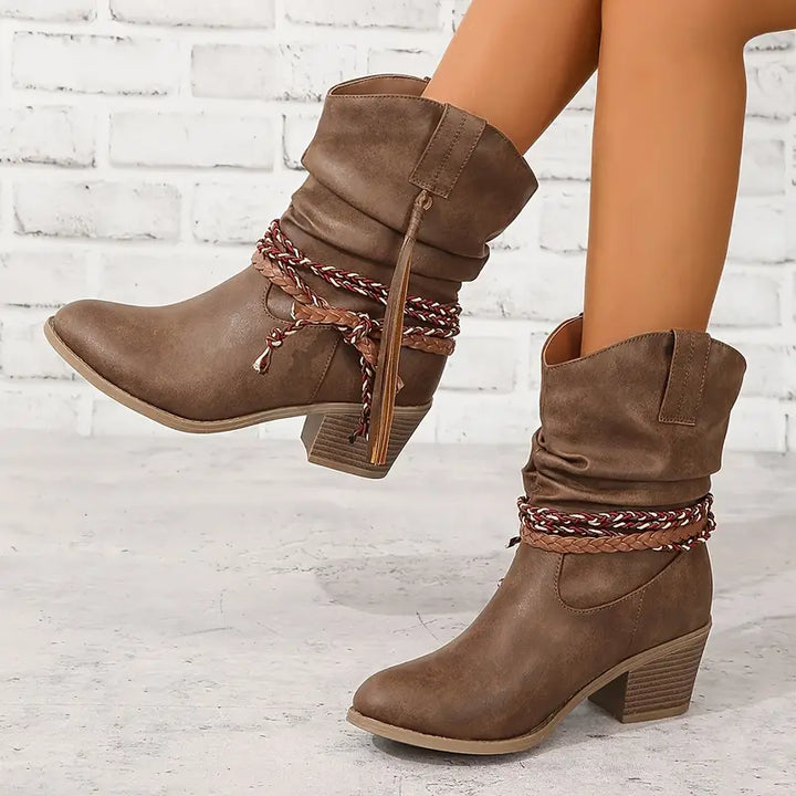 W&W Mode | Western-Stiefel mit Cowboy-Optik