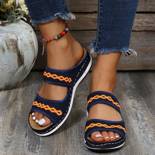 W&W Mode Orthopädische Sommerschuhe Damen mit stylischen Design