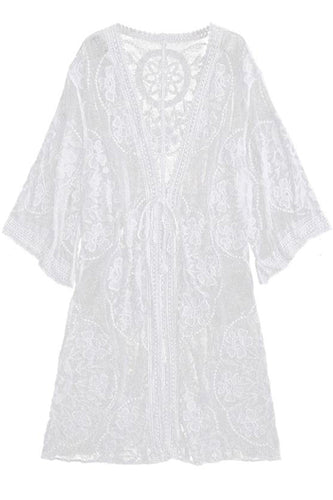 W&W Mode | Transparenter Kimono Überwurf