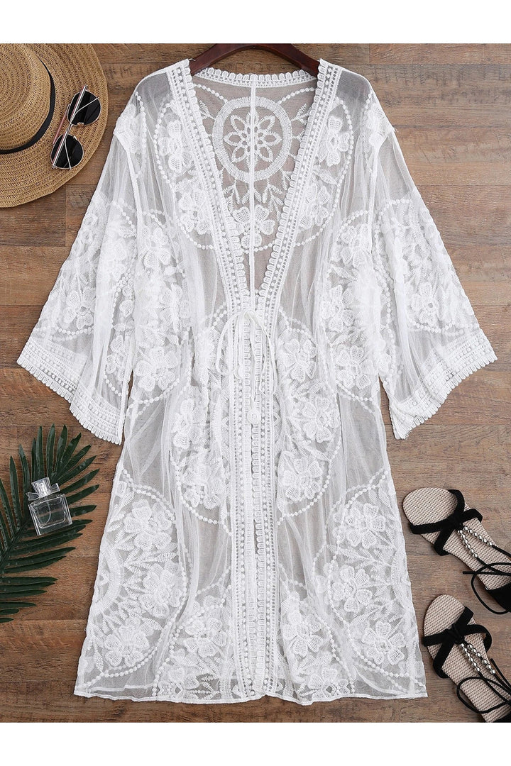 W&W Mode | Transparenter Kimono Überwurf