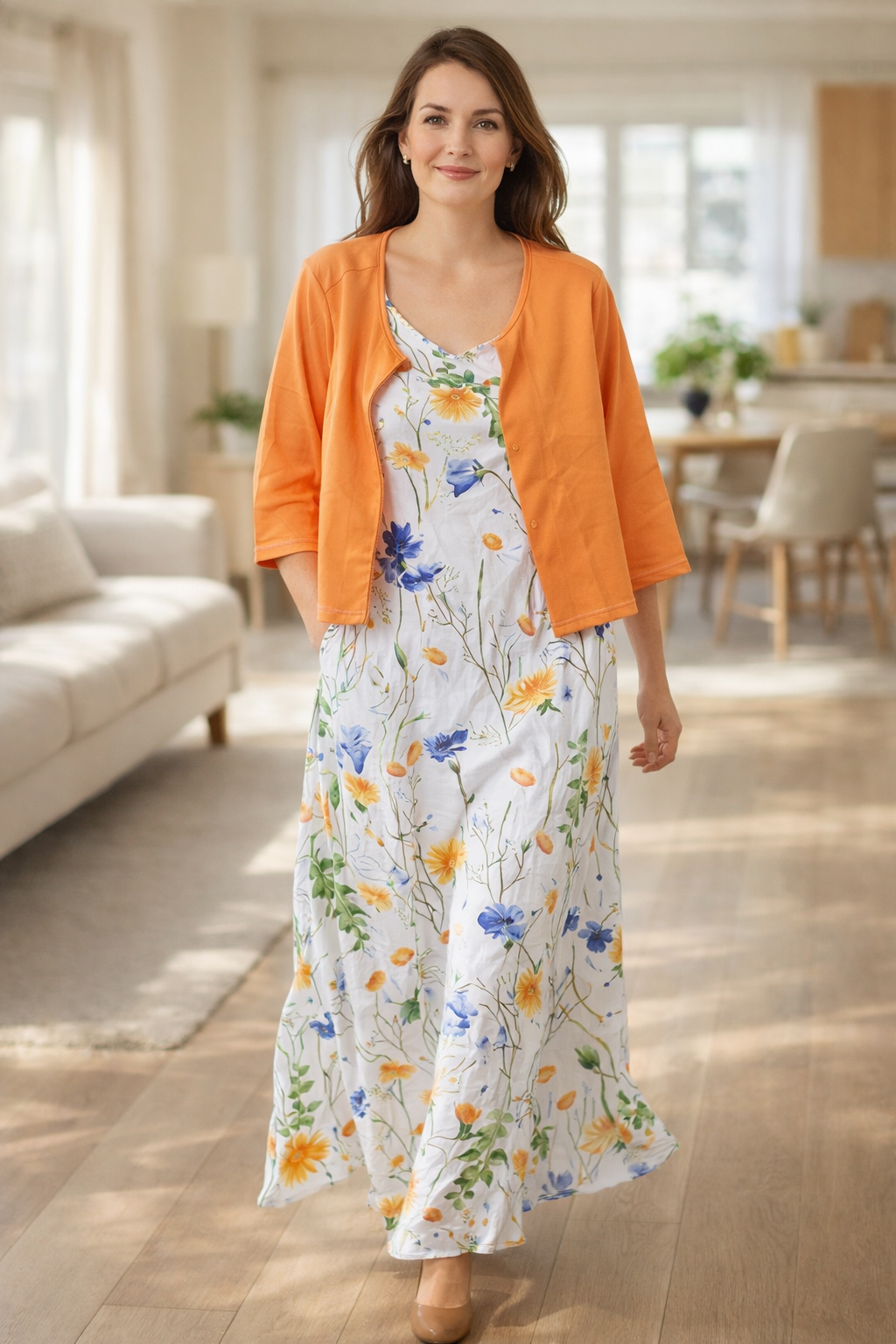 W&W Mode | Stilvolles und leichtes Maxi Kleid