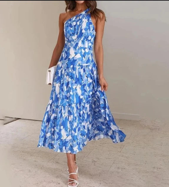 W&W Mode | One-Shoulder-Midikleid Für Frauen