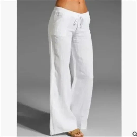 W&W Mode | Bequeme Leinenhose