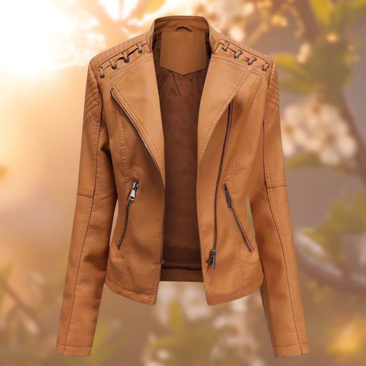 W&W Mode Lederjacke Frau