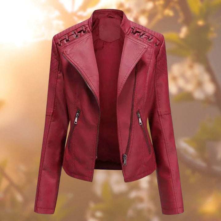 W&W Mode Lederjacke Frau