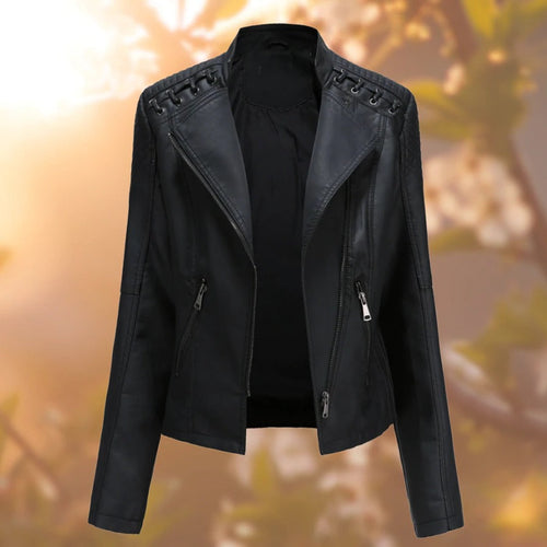 W&W Mode Lederjacke Frau