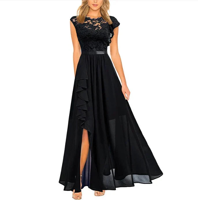 W&W Mode | Maxi Kleid Mit Eleganten Details