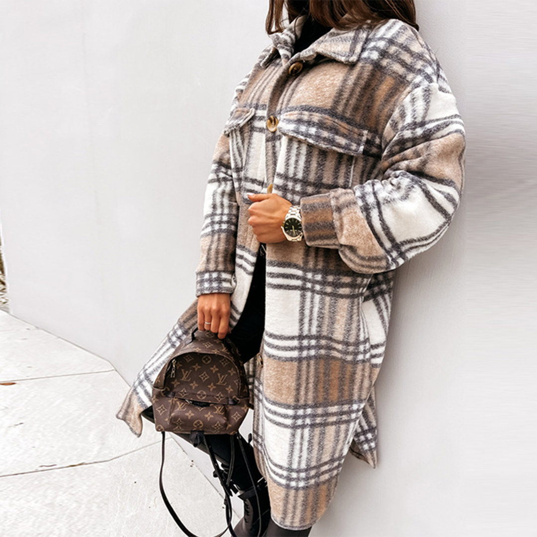 W&W Mode | Fleece-Puffermantel - Warmer Winterkomfort