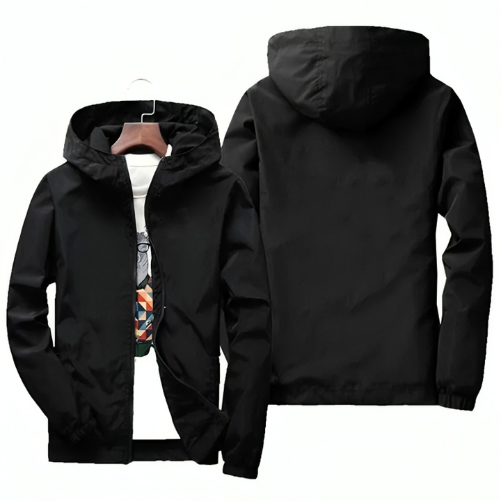 W&W Mode | Kapuze Wasserdichte Sommerjacke Herrenjacke