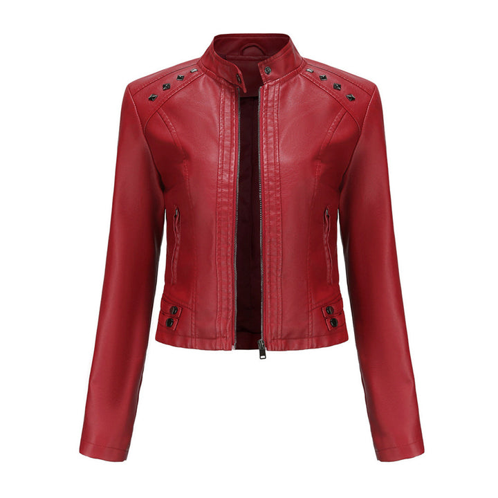 W&W Mode | Elegante Lederjacke mit einzigartigen Details für Damen