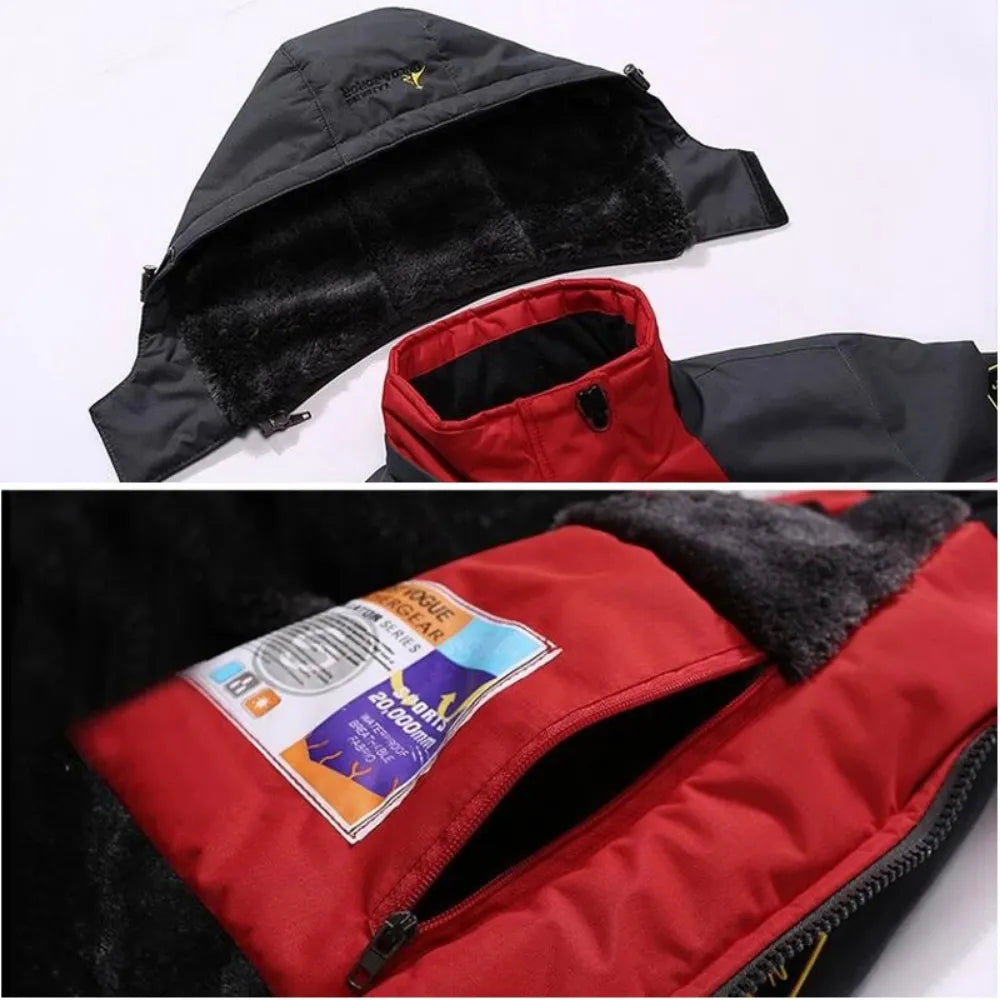 W&W Mode | Winddichte Winterjacke Für Herren