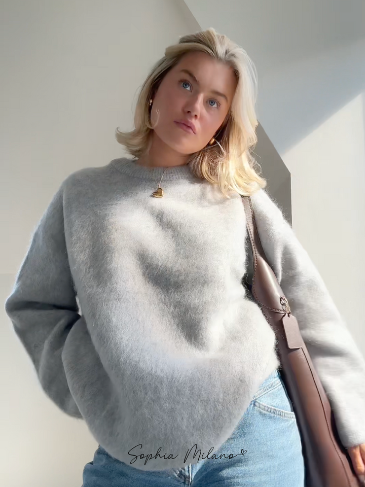 W&W Mode | Mohair Crewneck Pullover