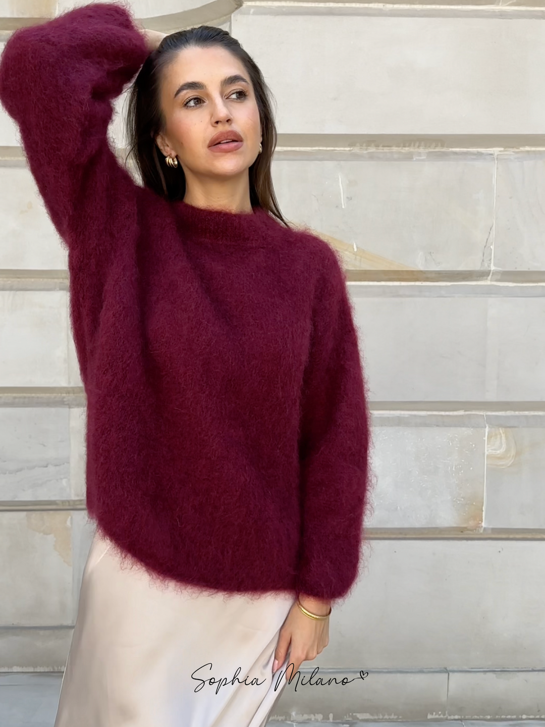 W&W Mode | Mohair Crewneck Pullover