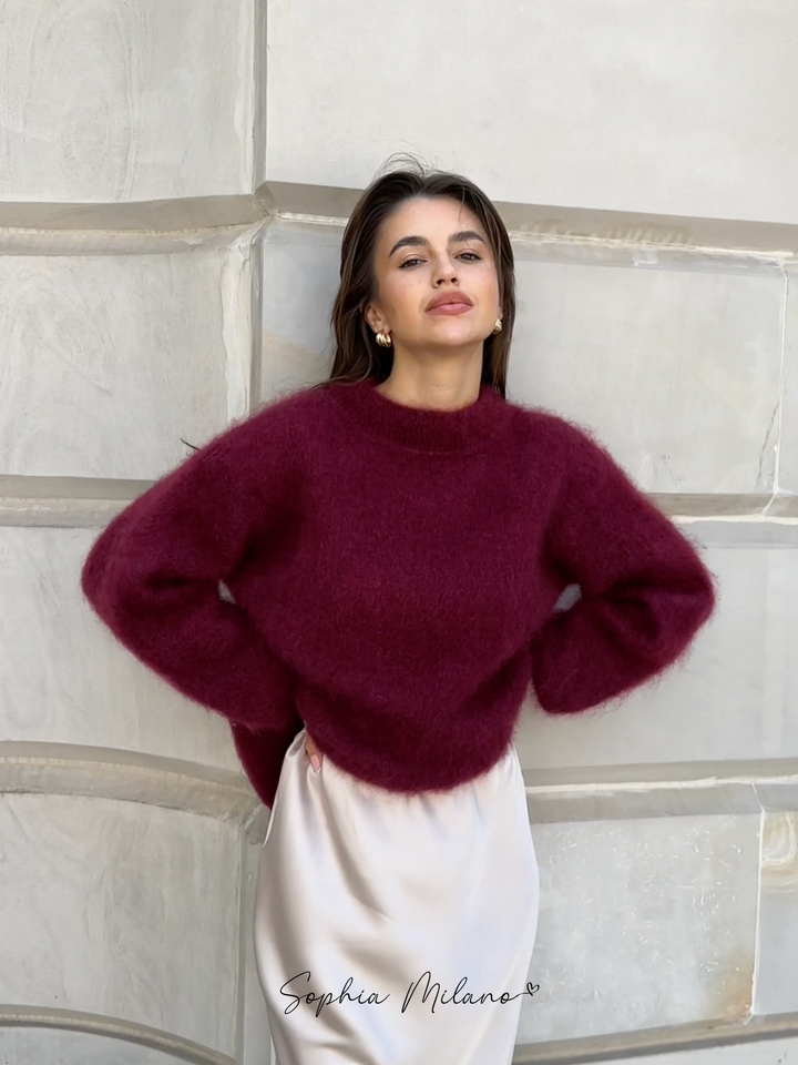 W&W Mode | Mohair Crewneck Pullover