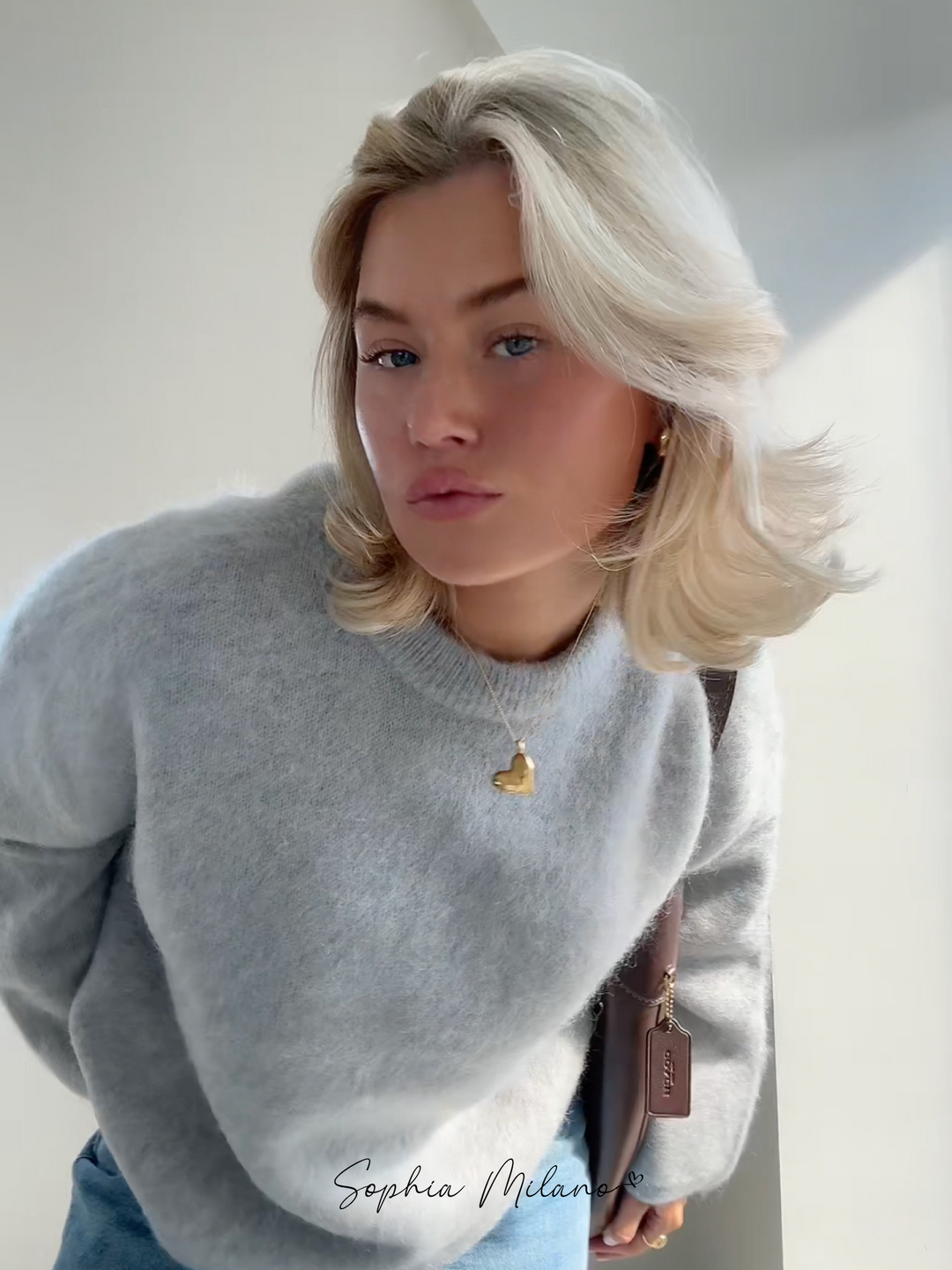 W&W Mode | Mohair Crewneck Pullover