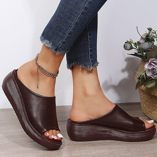 W&W Mode - Orthopädische Frauen Sandalen