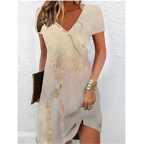 Damen Cocktailkleid mit Glitzerdetails