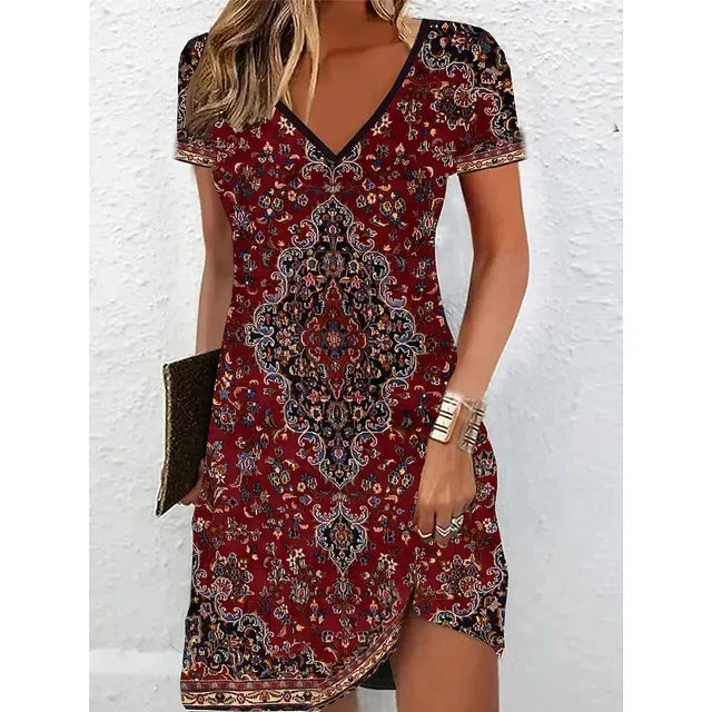 Damen Cocktailkleid mit Glitzerdetails