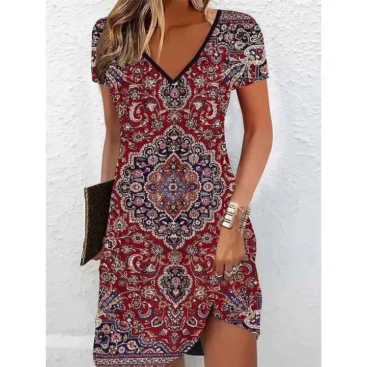 Damen Cocktailkleid mit Glitzerdetails
