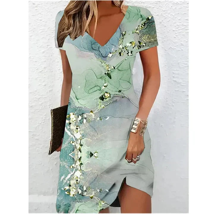 Damen Cocktailkleid mit Glitzerdetails