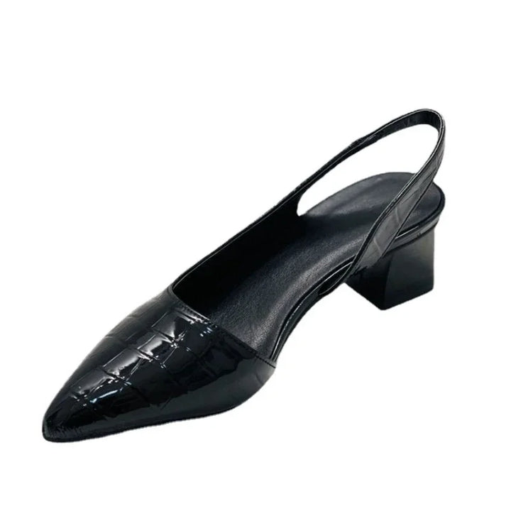 Damen Slingback-Schuhe mit spitzer Zehenpartie und rutschfester Sohle