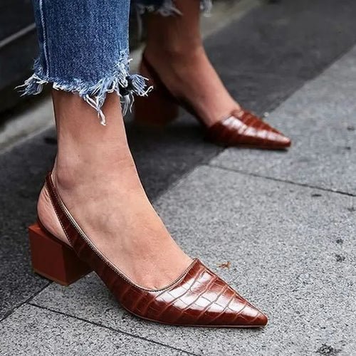W&W Mode | Braune Pumps Zarrah