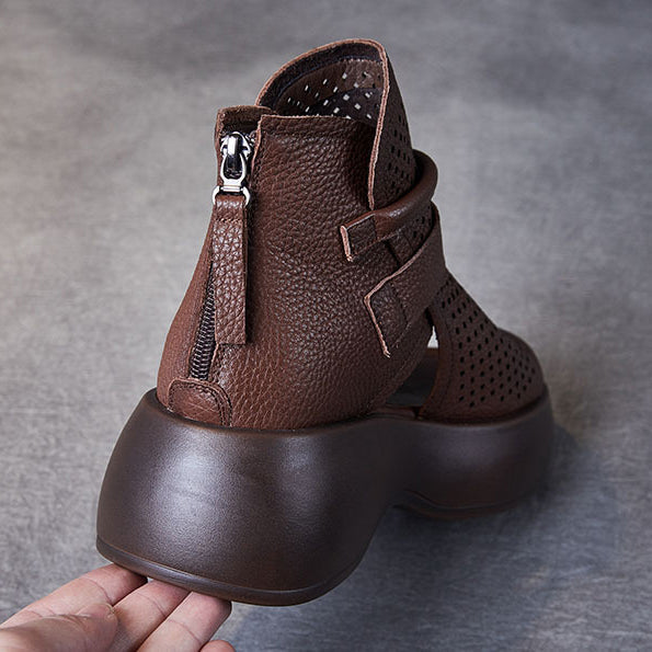 W&W Mode | Ledersandalen Für Orthopädische Bedürfnisse