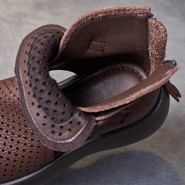 W&W Mode | Ledersandalen Für Orthopädische Bedürfnisse