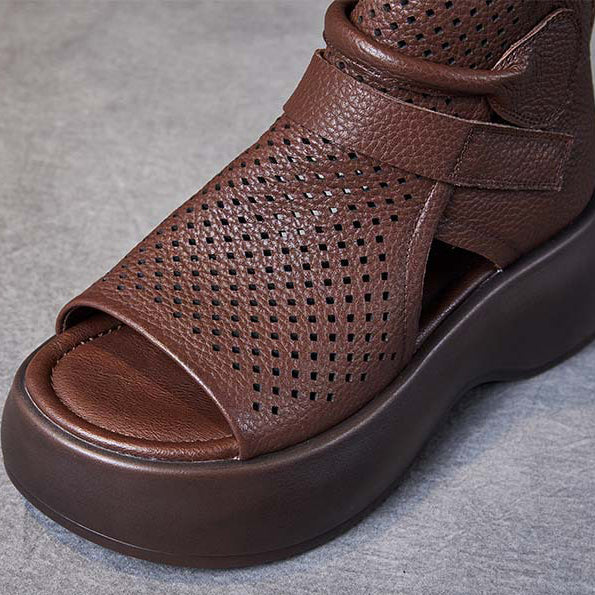 W&W Mode | Ledersandalen Für Orthopädische Bedürfnisse
