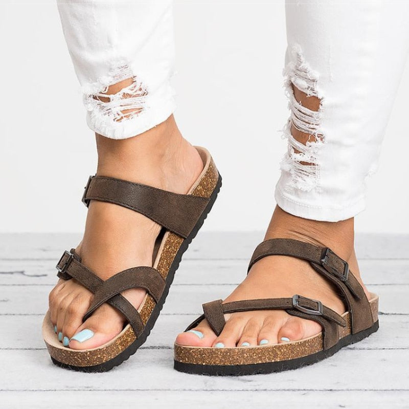 W&W Mode | Flache Pantoffeln für Damen