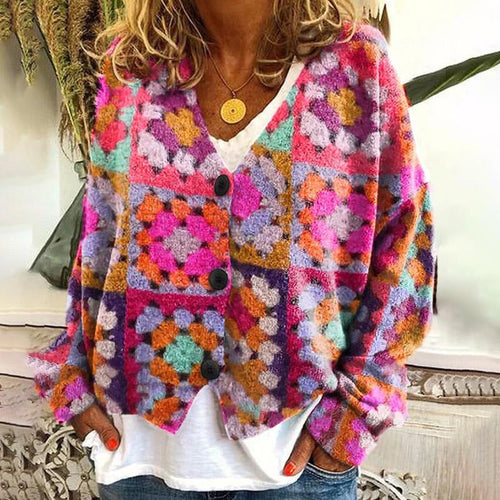 W&W Mode - Damen-Cardigans mit einzigartigem Aufdruck