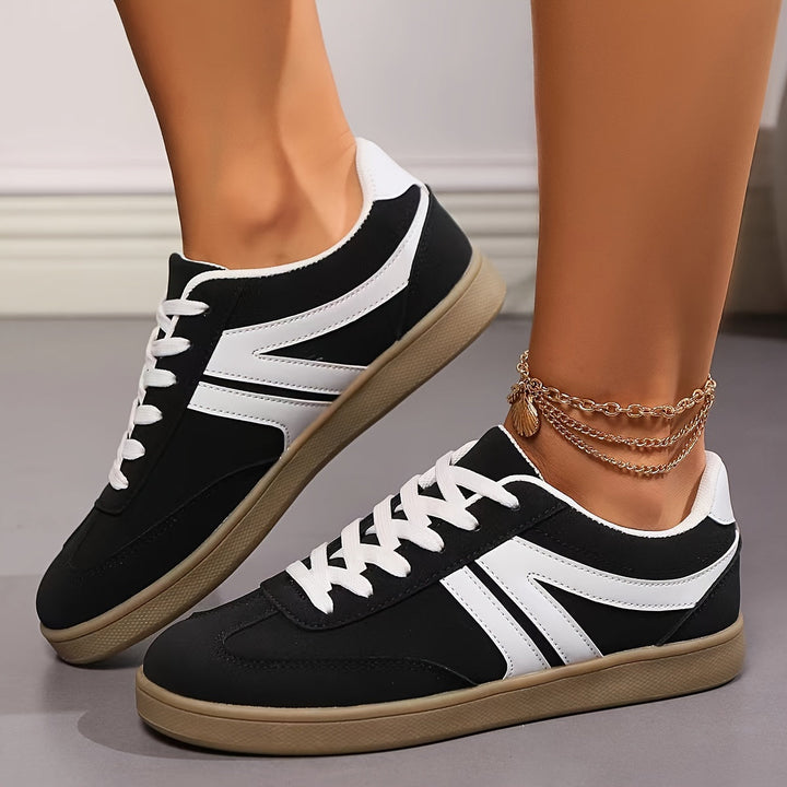W&W Mode | Bequeme Damensneaker in Einfarbigen Farben