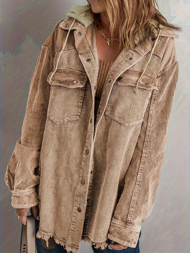 Mühelos und trendige Jacke