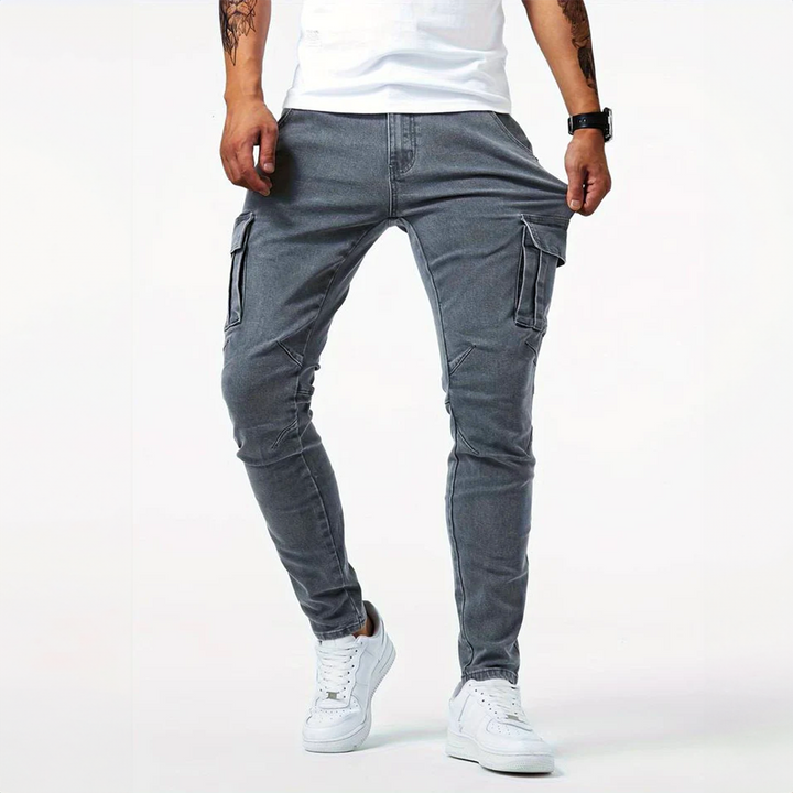 W&W Mode | Denim Cargo Jeans