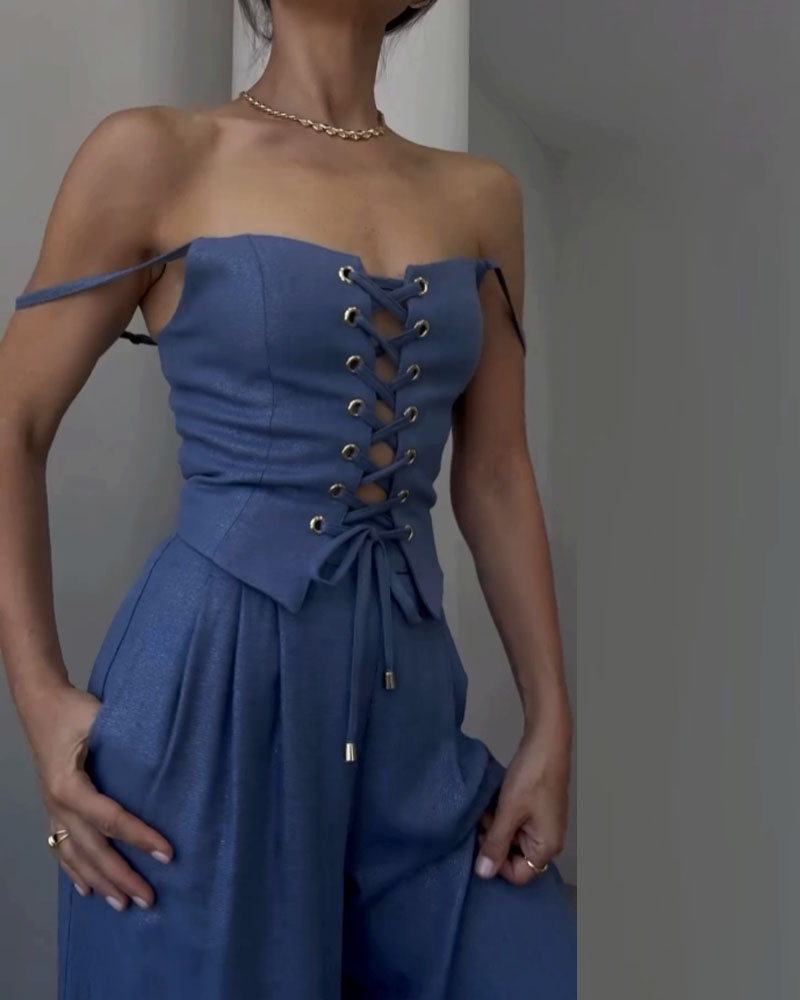 String Top & Hose Zweiteiliges Set