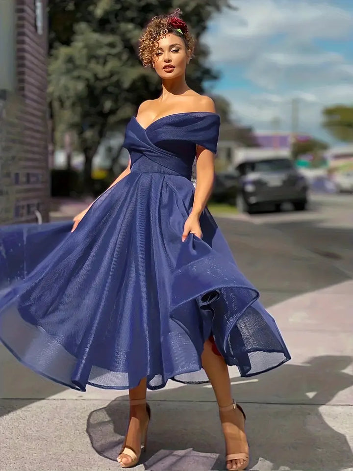 W&W Mode | Stilvolle Strapless Brautfestkleid Mit Spirit
