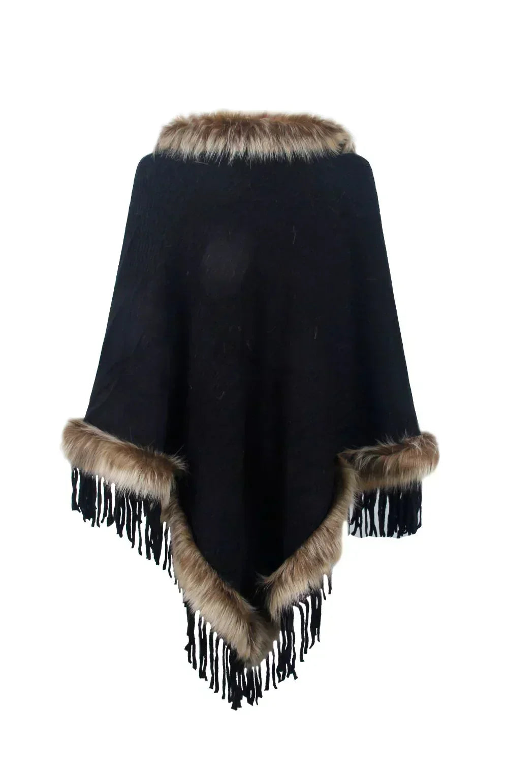 W&W Mode | Stilvoller Winterponcho für Damen