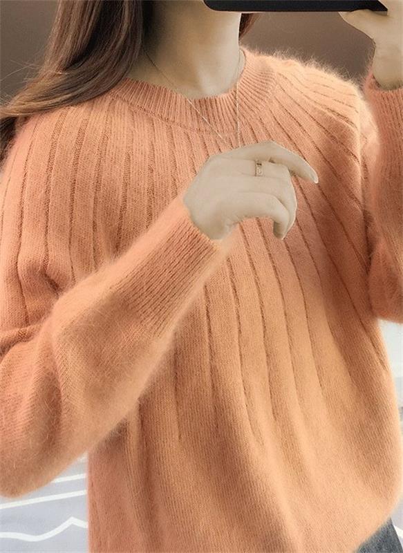 W&W Mode | Weicher Kaschmir-Strickpullover