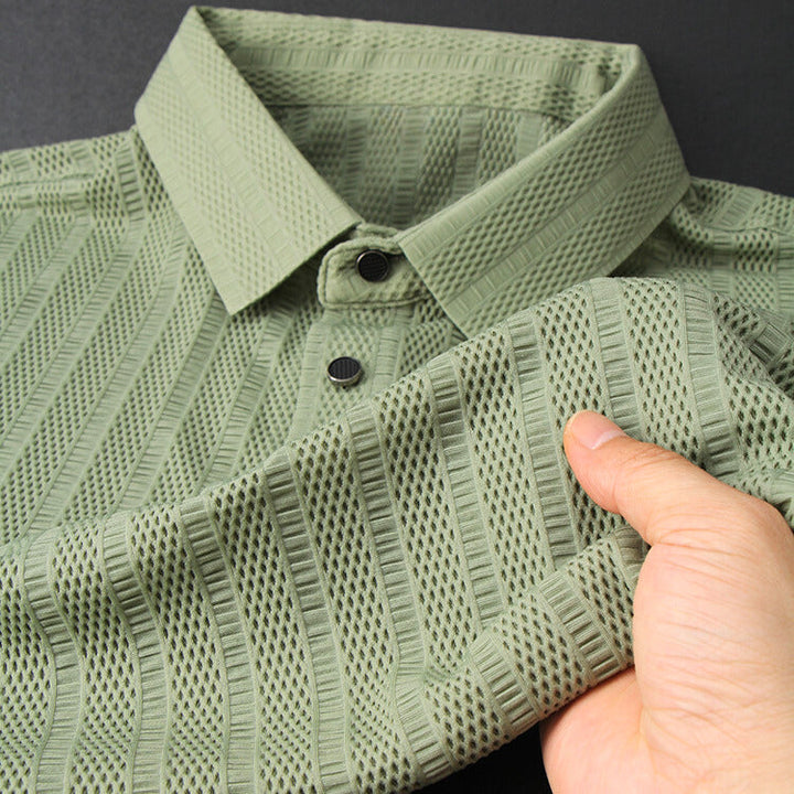 W&W Mode | Herren Poloshirt Aus Seide