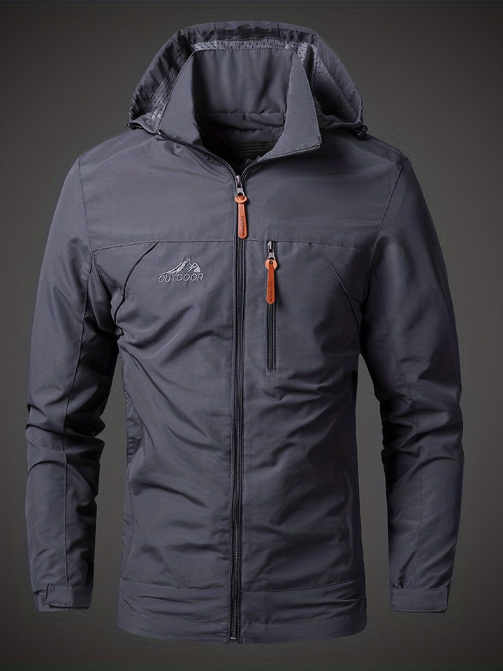 W&W Mode | Wasserabweisende Herren Softshelljacke Mit Kapuze